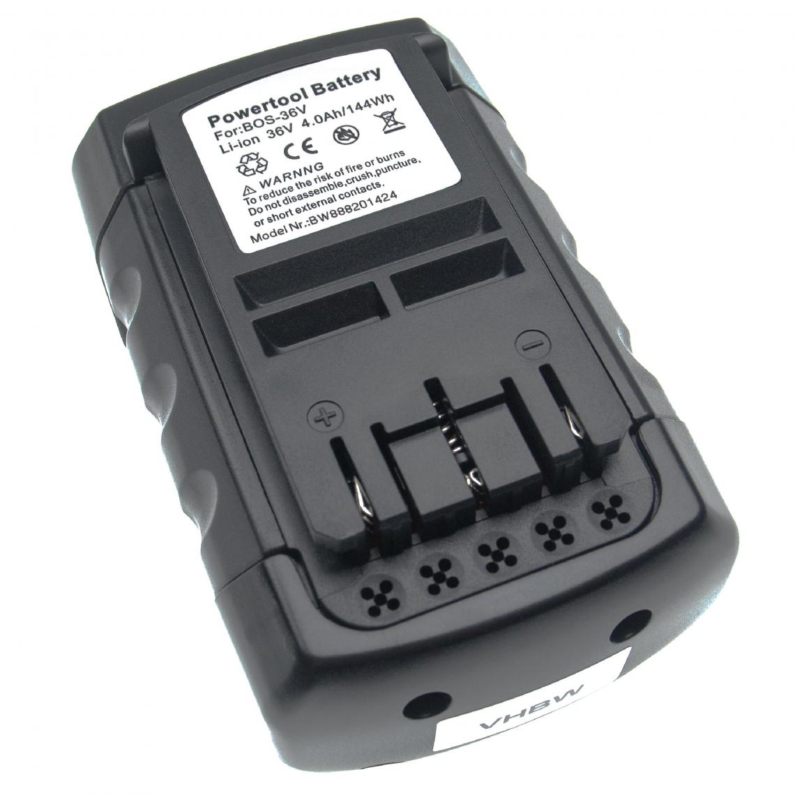 Vhbw - vhbw Batterie compatible avec Fromm P331 outil électrique (4000mAh Li-Ion 36V) - Accessoires vissage, perçage