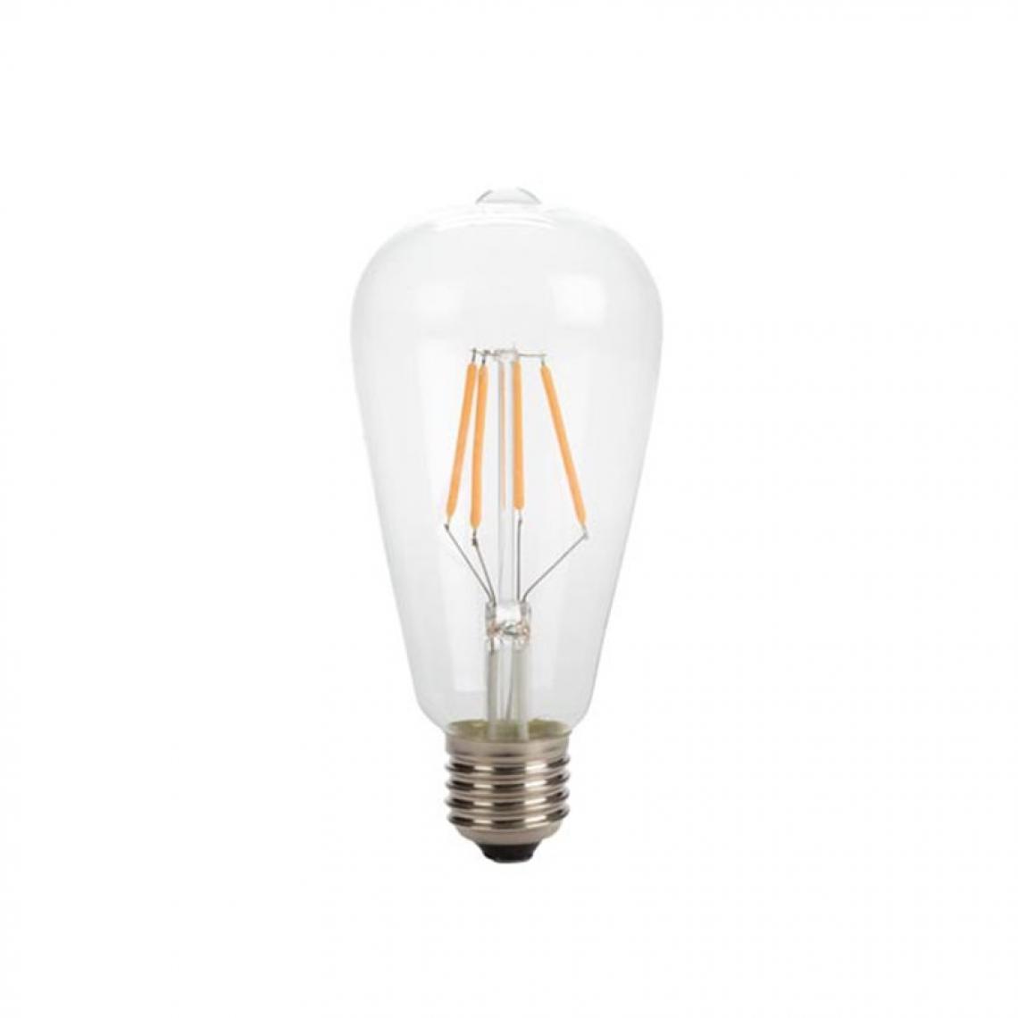 Perel - Ampoule À Filament Led - Style Rétro - St64 - 4 W - E27 - Blanc Chaud Intense - Ampoules LED