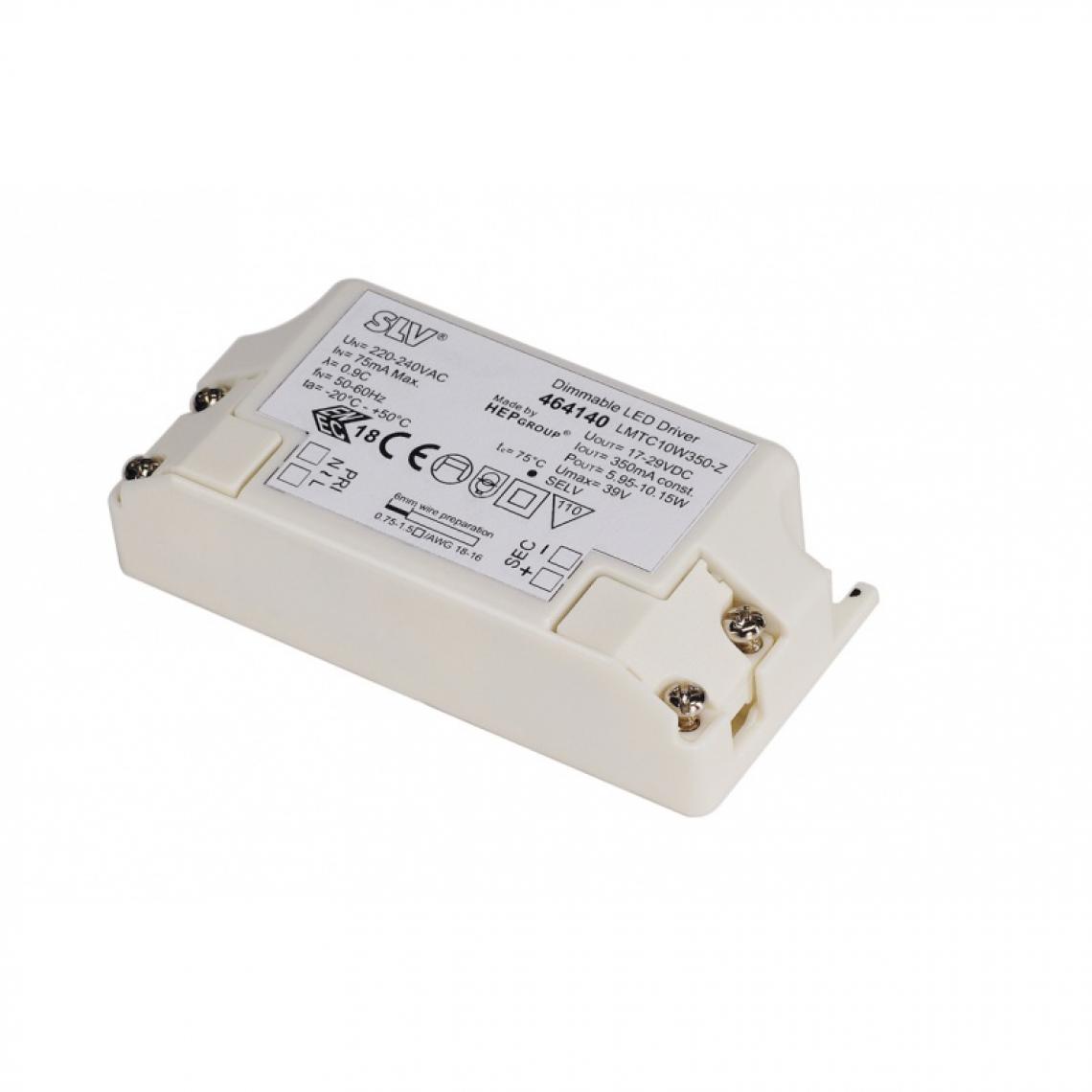 Slv - ALIMENTATION LED 10W, 350mA, serre-câble inclus, variable - Convertisseurs
