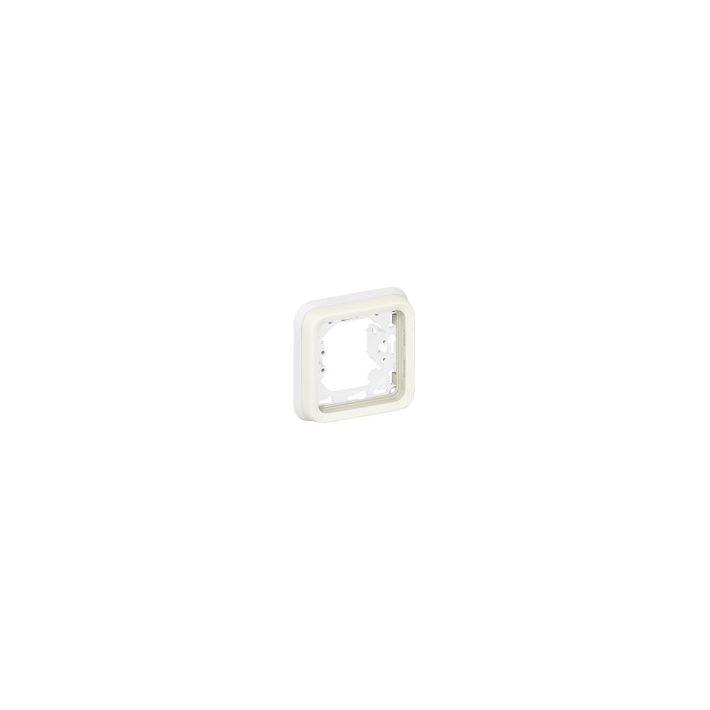 Legrand - Plaque support 1 poste Legrand Plexo Blanc - Interrupteurs et prises en saillie