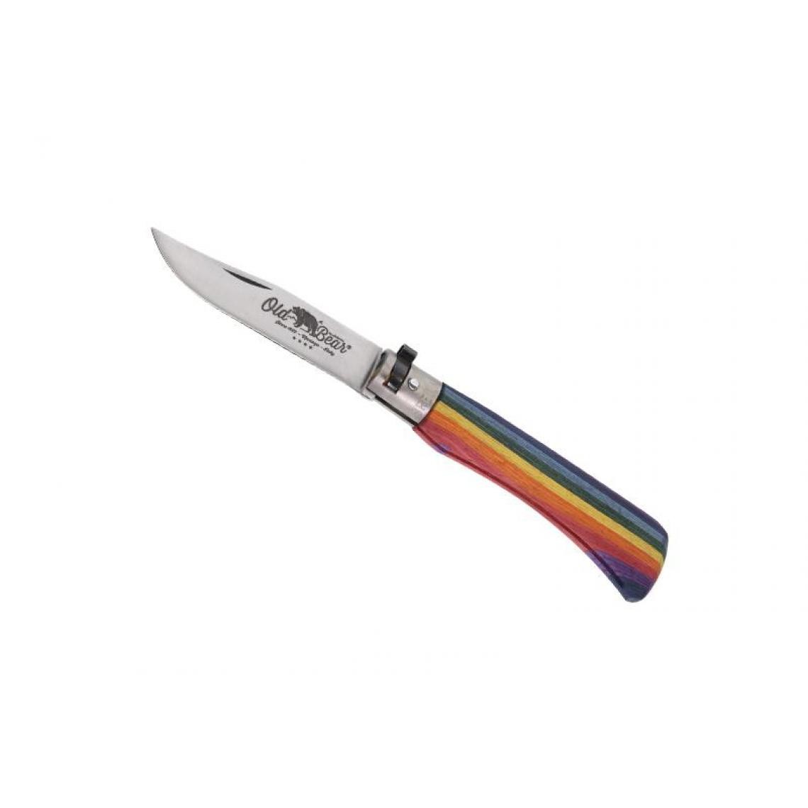 Divers Marques - OLD BEAR - 313.M - COUTEAU OLD BEAR RAINBOW TAILLE M - Outils de coupe