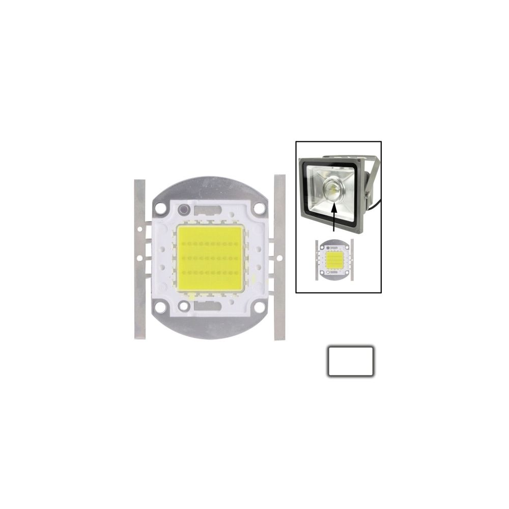 Wewoo - LED Perle Lampe blanche haute puissance de 30 W, Flux lumineux: 2500lm - Ampoules LED