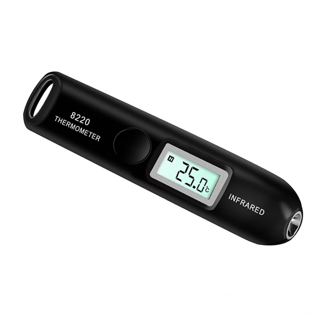 marque generique - Thermomètre Infrarouge LCD Numérique Sans Stylo Capteur De Température Tactile Bleu - Appareils de mesure