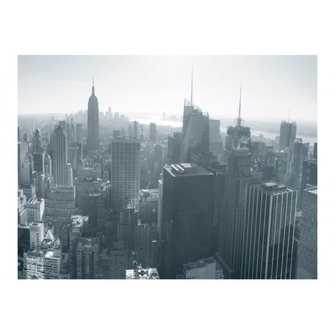 Artgeist - Papier peint - Panorama de New York en noir et blanc .Taille : 350x270 - Papier peint