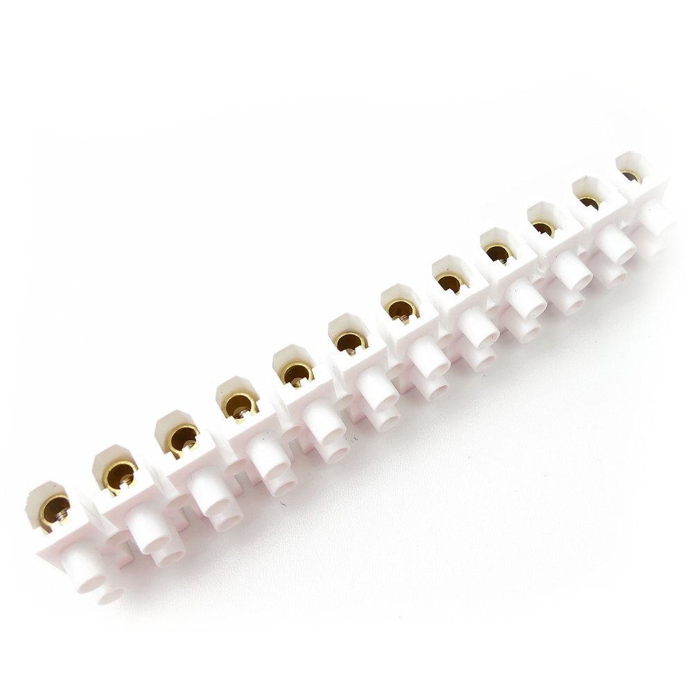Bematik - Bornier de câble électrique de section 16mm blanc - Ruban LED