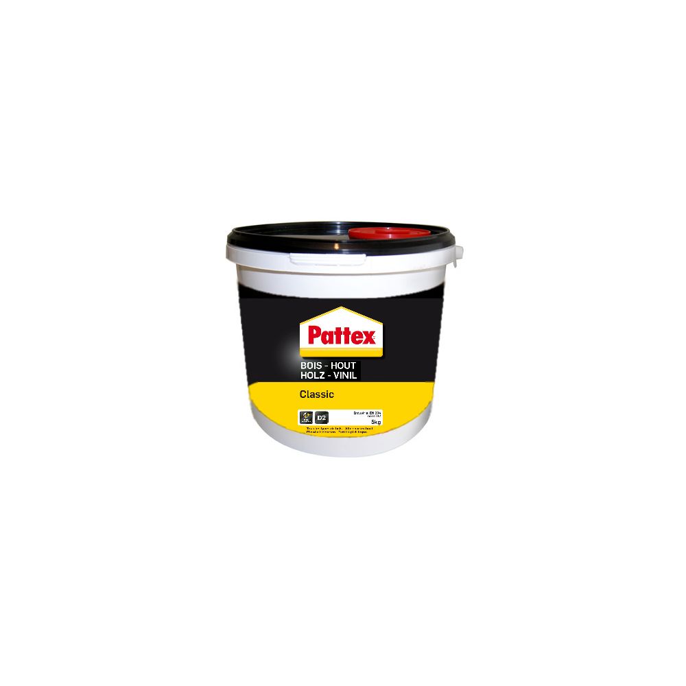 Pattex - Colle à bois Classic PATTEX - seau de 5 kg - 1419249 - Colle & adhésif