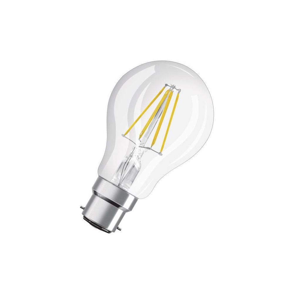 Osram - OSRAM Ampoule LED B22 standard claire 7 W équivalent a 60 W blanc chaud - Ampoules LED