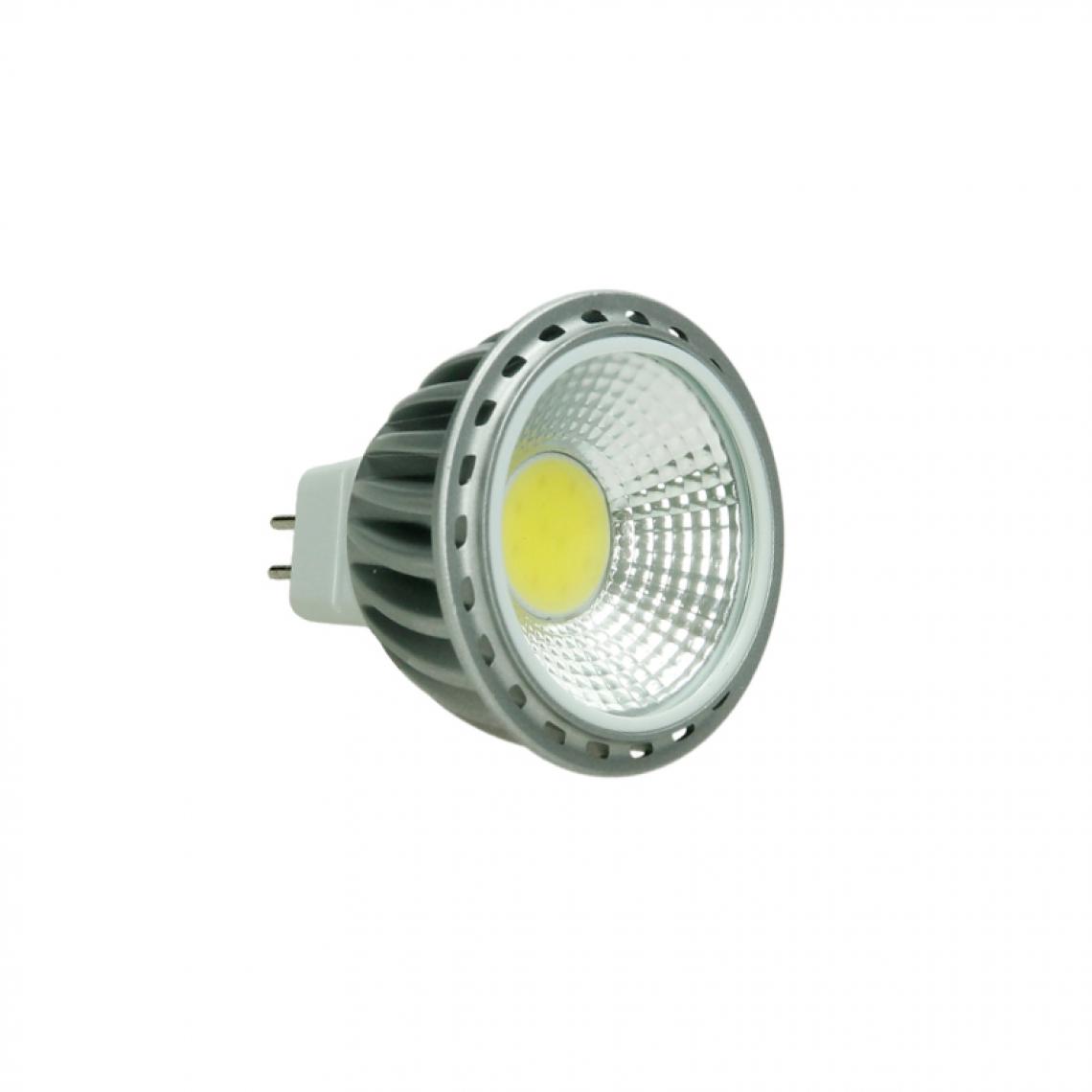 Ecd Germany - ECD Germany 4 x MR16 COB spot 6W HAUTE PUISSANCE Lampe à économie d'énergie d'environ 378 lumens remplace Lampe halogène 45W angle de 60 degrés Blanc Neutre 4000K - Ampoules LED