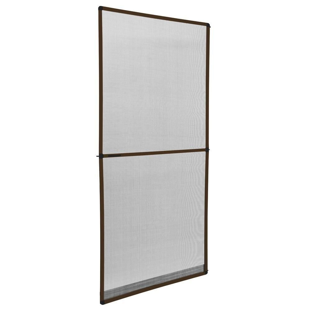Helloshop26 - Moustiquaire pour porte cadre fixe en aluminium 95x210 cm blanc 2008031 - Moustiquaire Fenêtre
