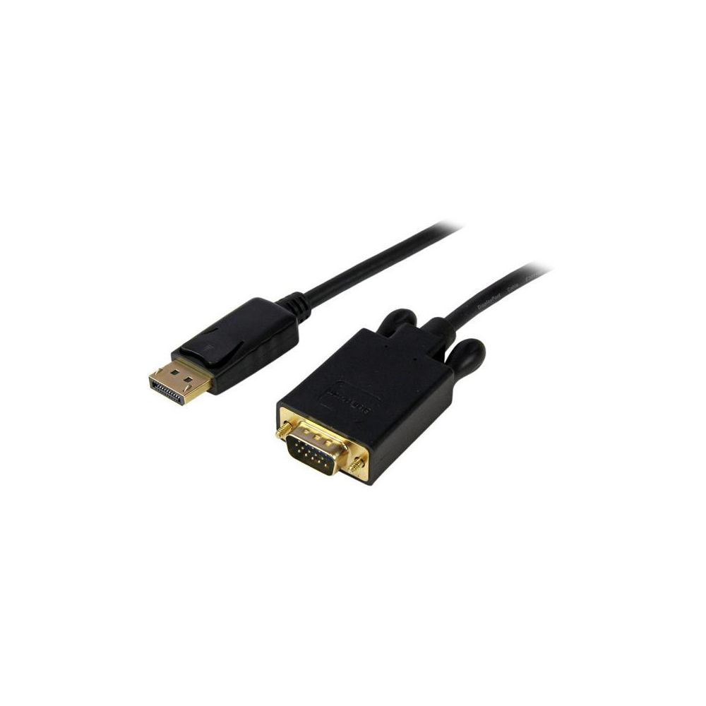 Startech - Startech - Adaptateur DisplayPort vers VGA 4,5m - M/M - Noir - Adaptateurs
