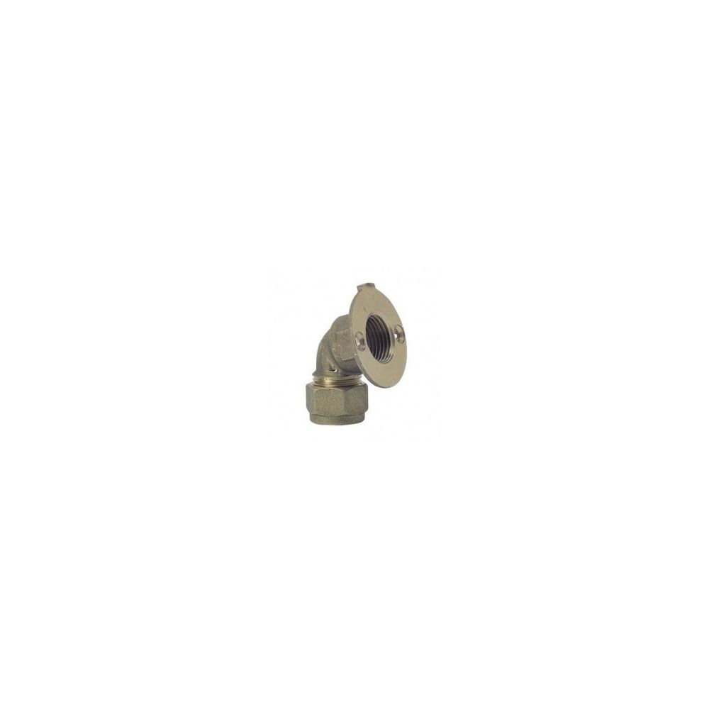 Selection Brico-Travo - Raccord sanitaire laiton femelle coude a 105° a compression - Pieds & roulettes pour meuble