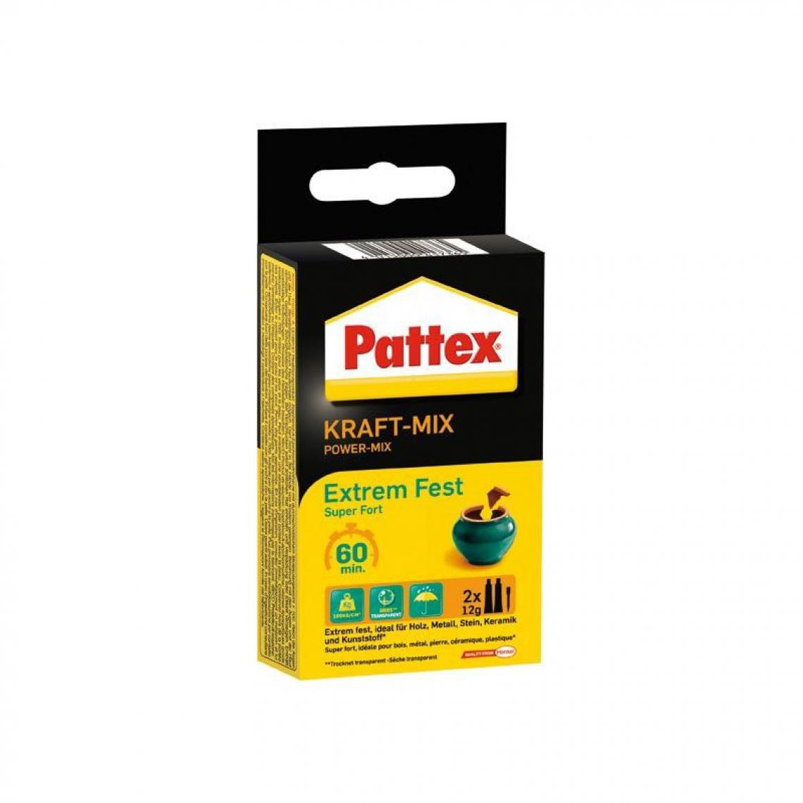 marque generique - Pattex KraftMix Extrêmement solide Tube2x11ml (Par 6) - Colle & adhésif