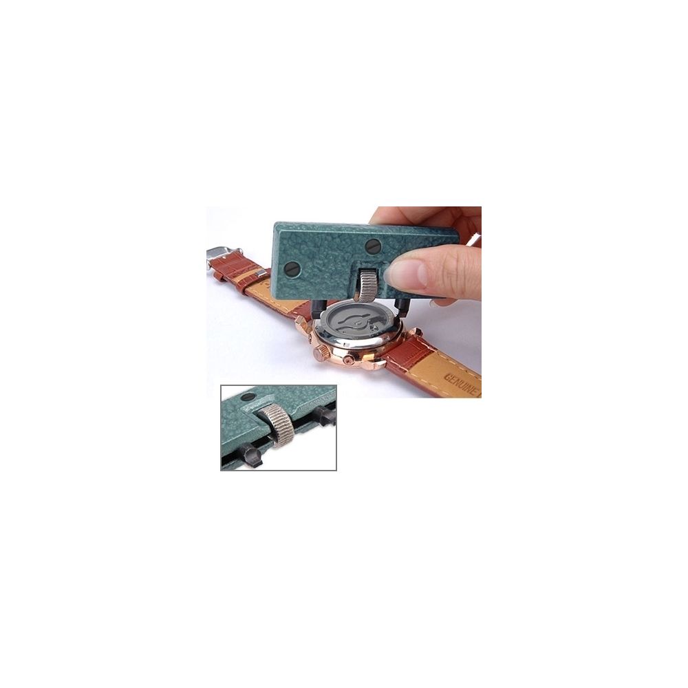 Wewoo - Outil de réparation de montre pour la imperméable L'ancre réglable de rectangle observe l'ouvreur de cas de dos - Accessoires mini-outillage
