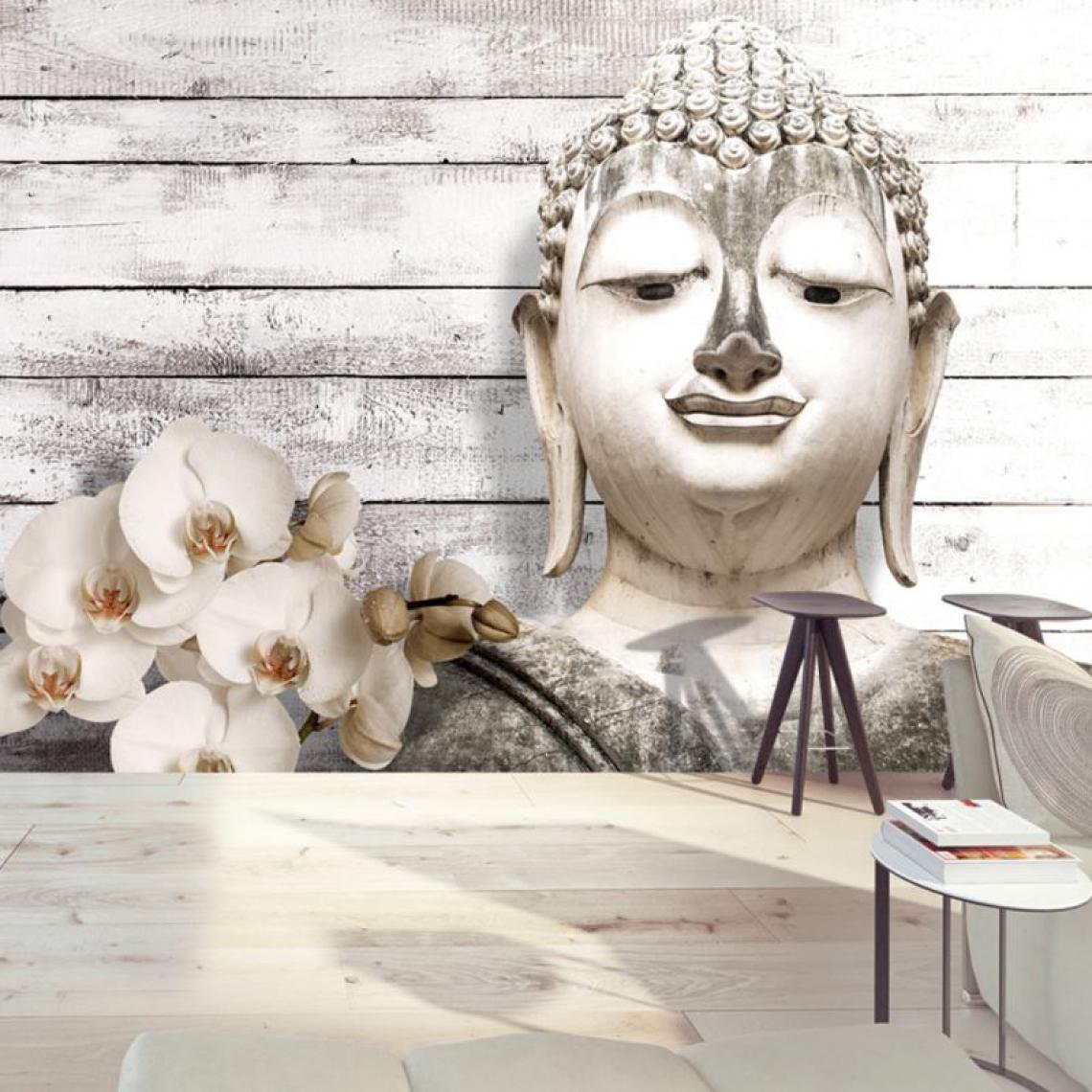 Artgeist - Papier peint - Smiling Buddha .Taille : 300x210 - Papier peint