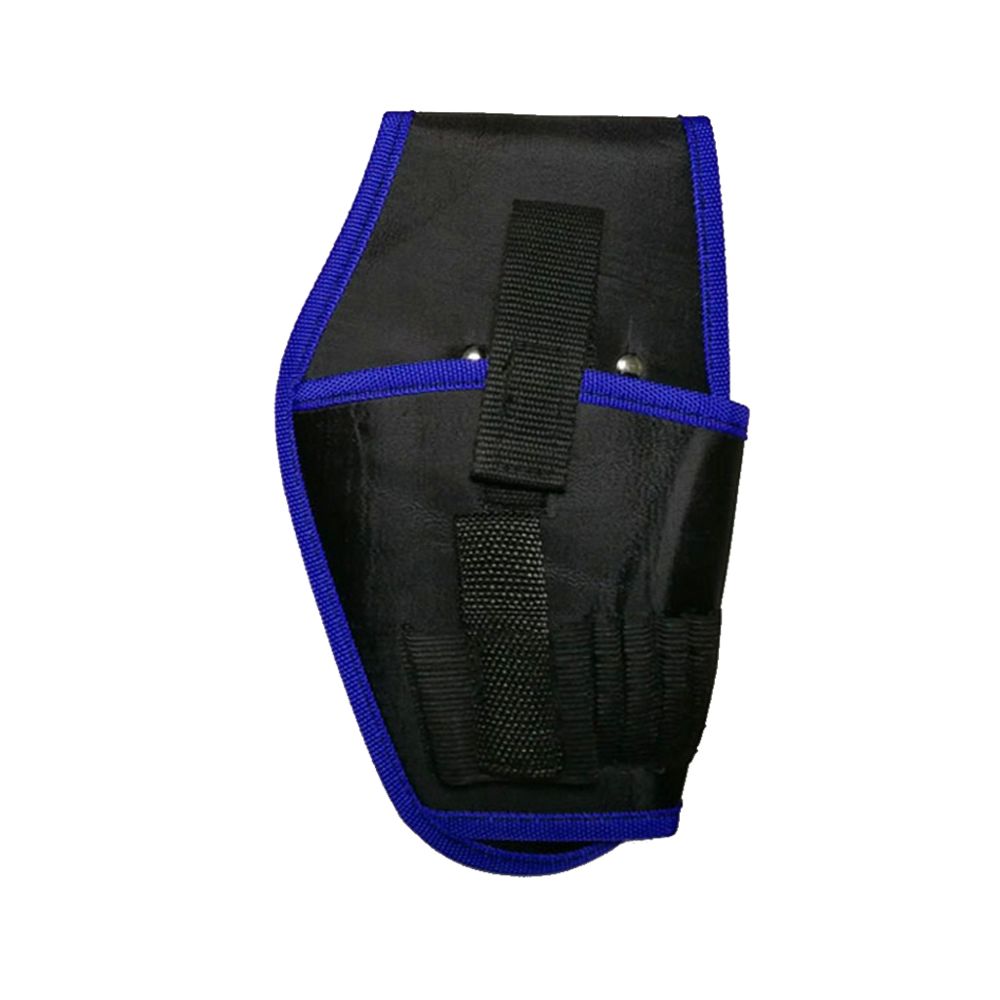 marque generique - multi poches sac à outils électriques taille suspendue sac de rangement porte-sac bleu - Boîtes à outils
