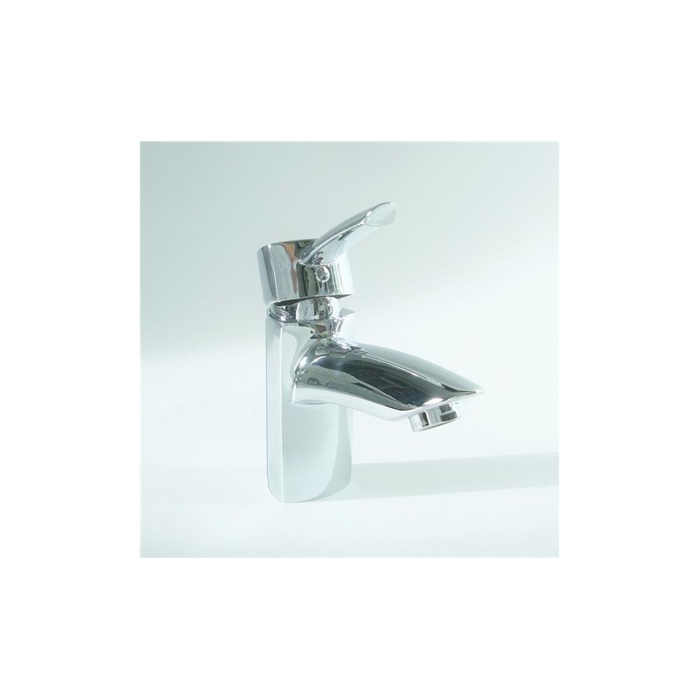 marque generique - Robinet Mitigeur de lavabo en Laiton Chrome avec Vidage complet - Modena - Robinet de lavabo