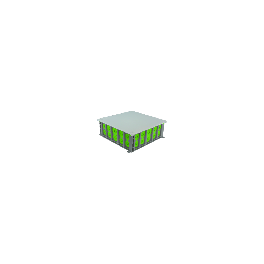 Bizline - boîte de dérivation comble 250 x 250 x 80 avec couvercle bizline r'box - Boîtes de dérivation