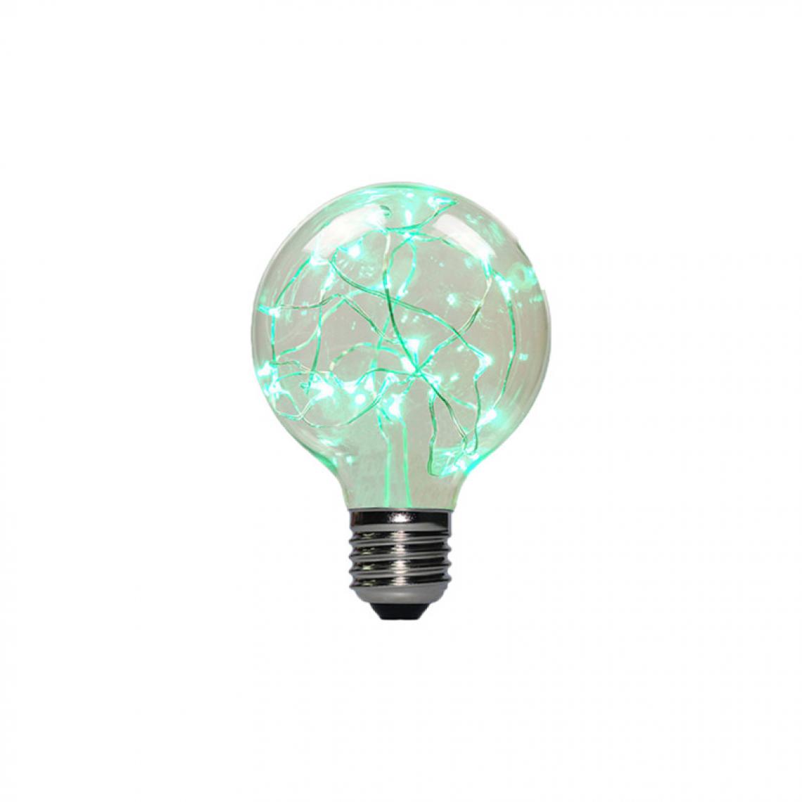 Xxcell - Ampoule LED globe verte à fil de cuivre XXCELL - 2 W - E27 - Ampoules LED