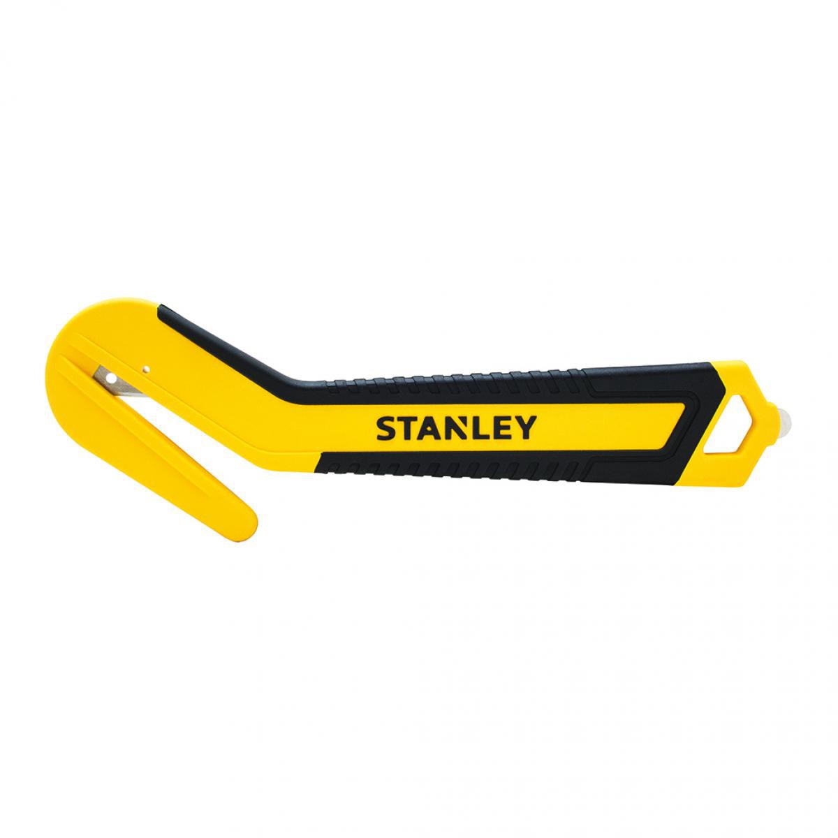 Stanley - Stanley - Sachet de 10 pièces Couteaux bimatière à lame unique encastrée bout arrondi - Outils de coupe