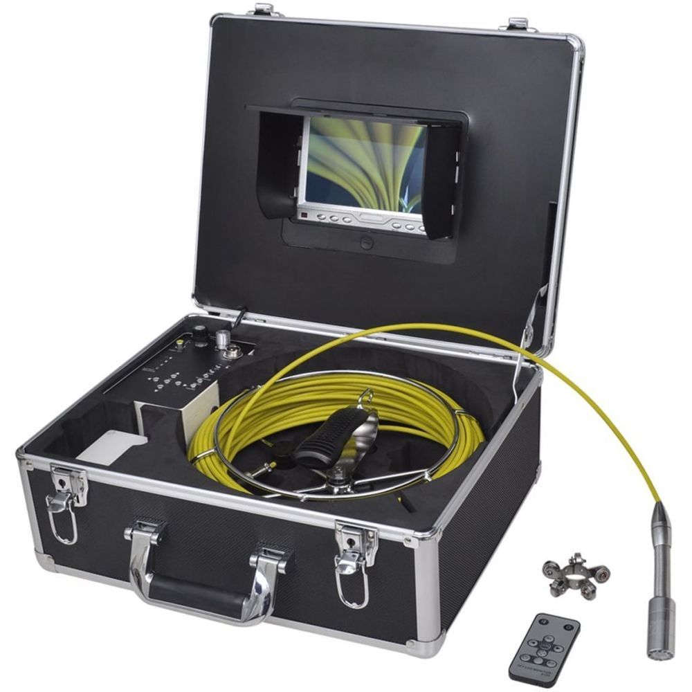 Vidaxl - Caméra endoscopique pour canalisation avec DVR enregistrement vidéo | - Bétonnières