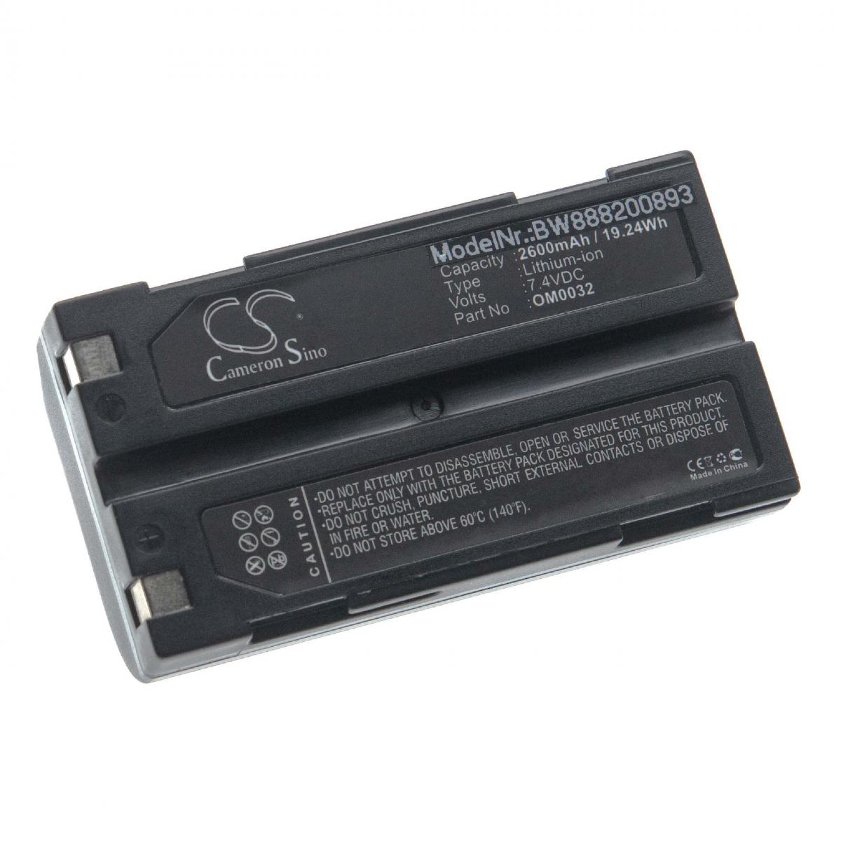 Vhbw - vhbw batterie compatible avec BCI Capnocheck II Capnograph appareil de médecine comme oxymètre de pouls (2600mAh, 7.4V, Li-Ion) - Piles spécifiques