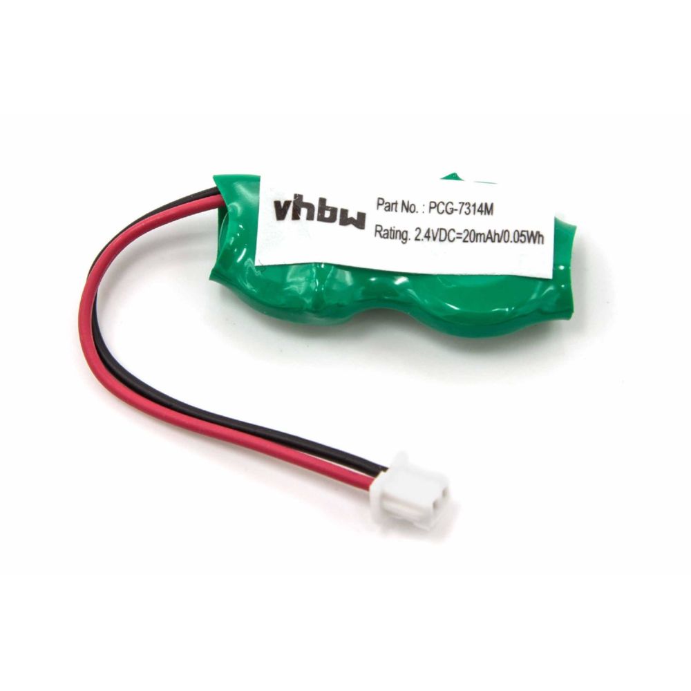 Vhbw - vhbw NiMH Bios Batterie 20mAh (2.4V) pour ordinateur portable Sony Vaio PCG-Z505V, BW, PCG-Z505VR, PCG-Z505VR, K, PCG-Z505VRK1. Remplace: PCG-91111M. - Piles spécifiques