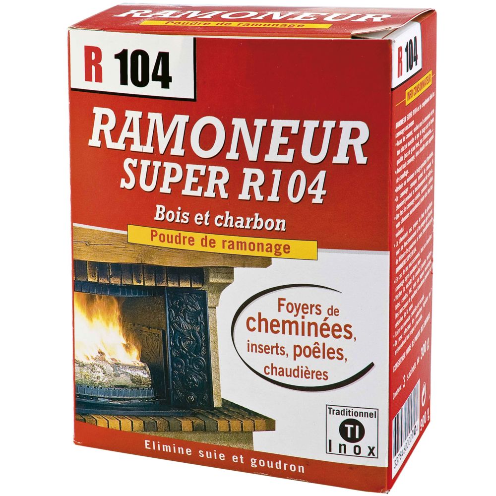 Provence Outillage - Boîte de ramonage chimique R104 - Accessoires de radiateur électrique