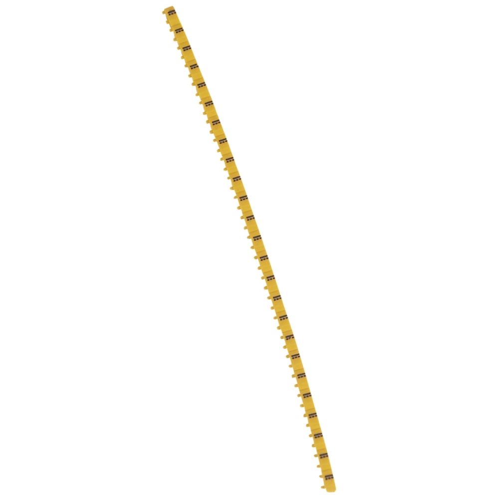 Legrand - repère pour fil de 0.15 à 0.5 mm2 - signe = - couleur jaune - legrand cab 3 - Accessoires de câblage