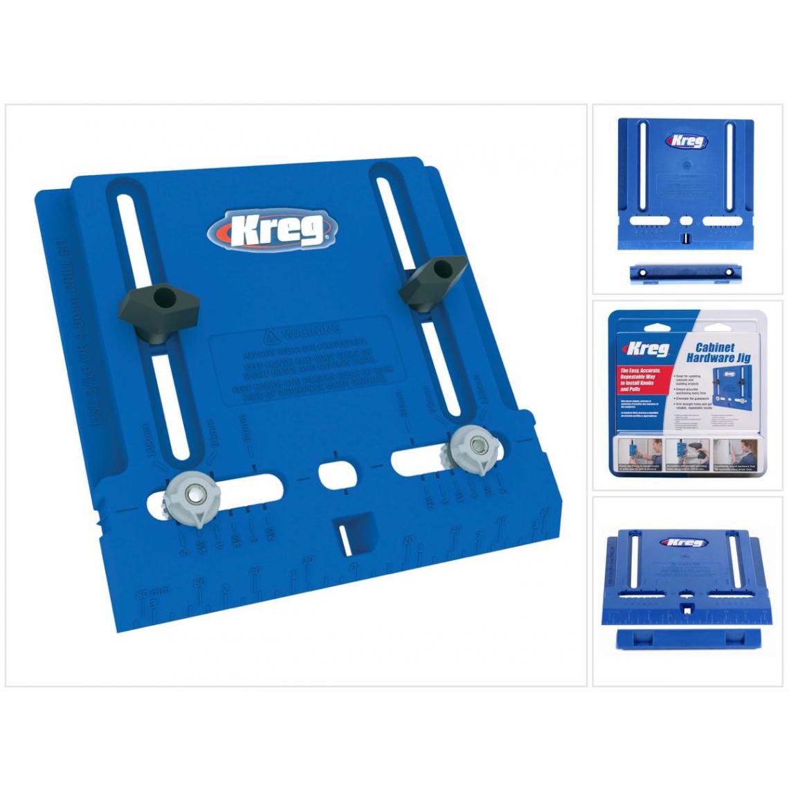 Kreg - KREG Cabinet Hardware Jig Gabarit de perçage pour poignées de meubles ( KHI-PULL ) pour la construction de meubles et les portes d'armoires - Autres équipements modulaires