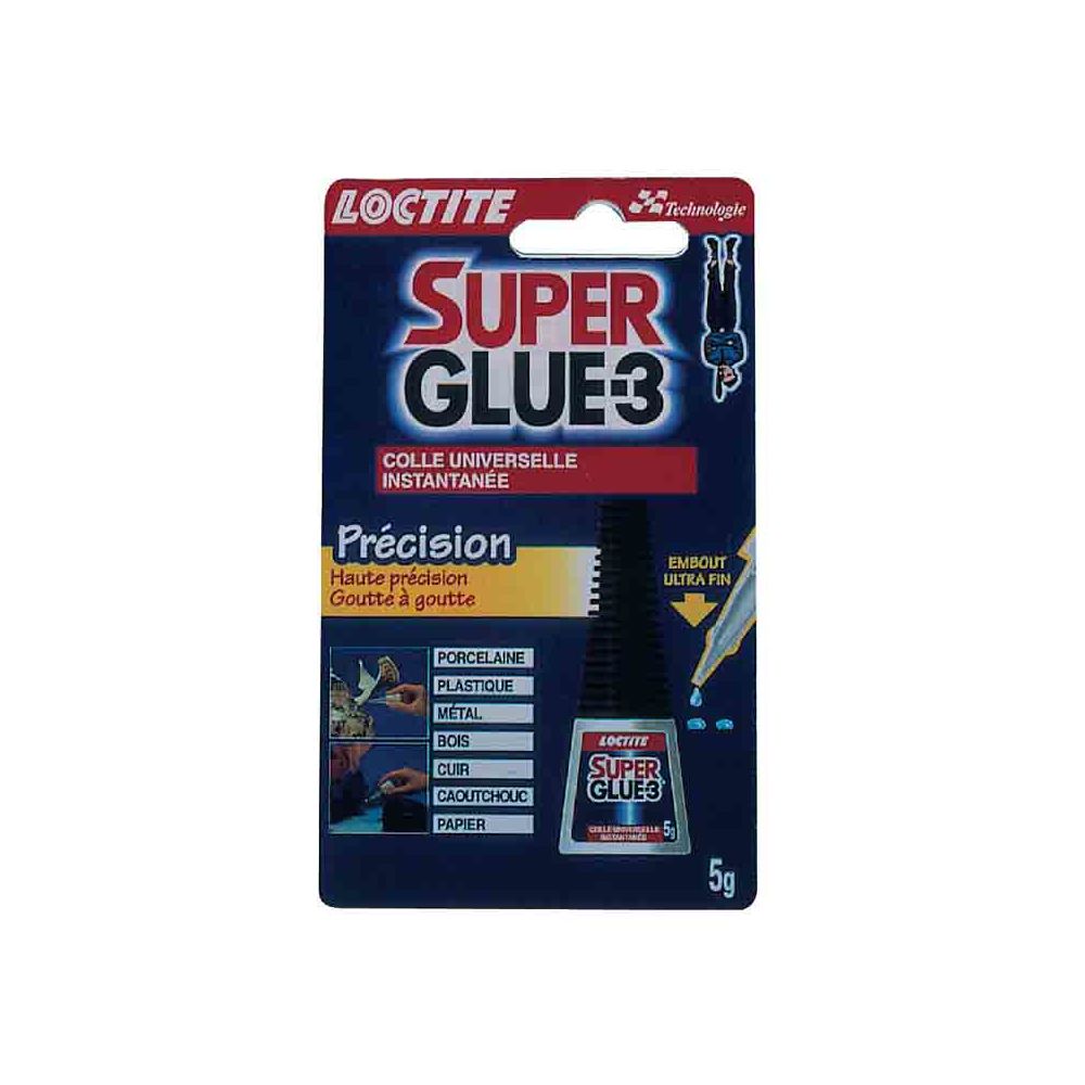 Loctite - LOCTITE - Super Glue 3 precision 5 g - Mastic, silicone, joint