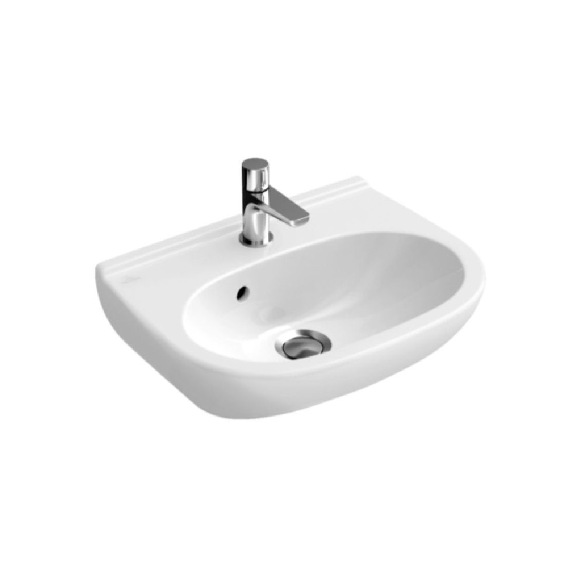 Villeroy & Boch - Lave main compact Villeroy et Boch O.Novo blanc, 45 x 35 - Lave main pour toilettes