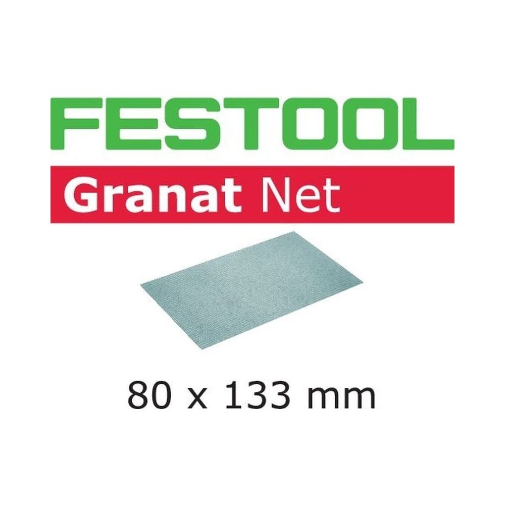 Festool - Abrasif maillé FESTOOL STF 80x133 P180 GR NET - Boite de 50 - 203289 - Accessoires vissage, perçage