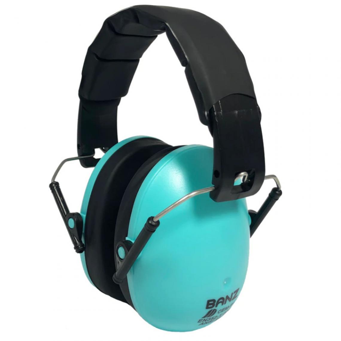 Banz - Banz Kidz - Casque anti bruit pour enfants Turquoise - Protections tête