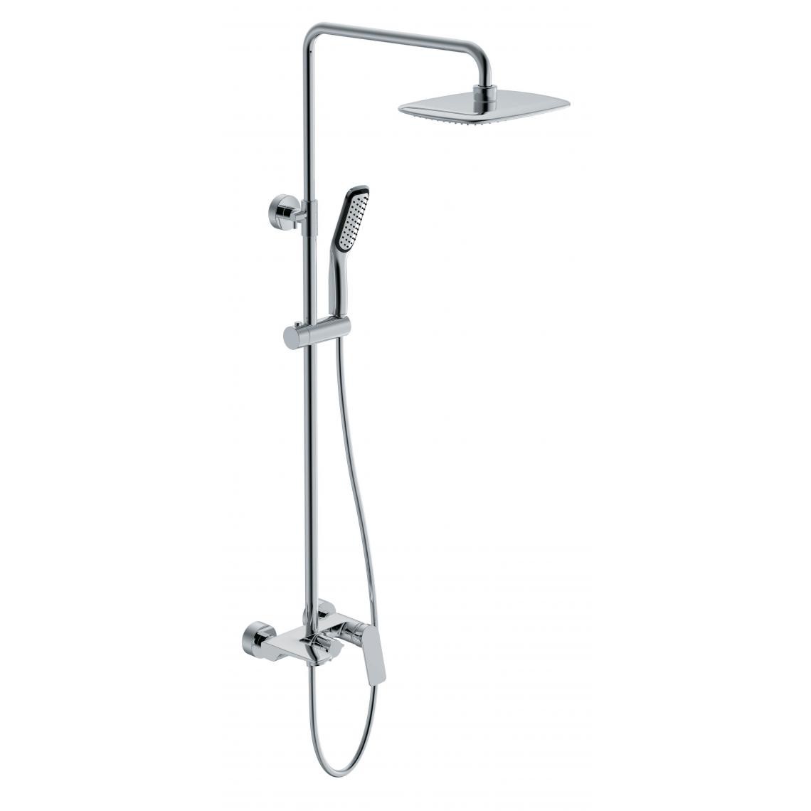 Kroos - Colonne de douche avec douchette finition chromé - Colonne de douche