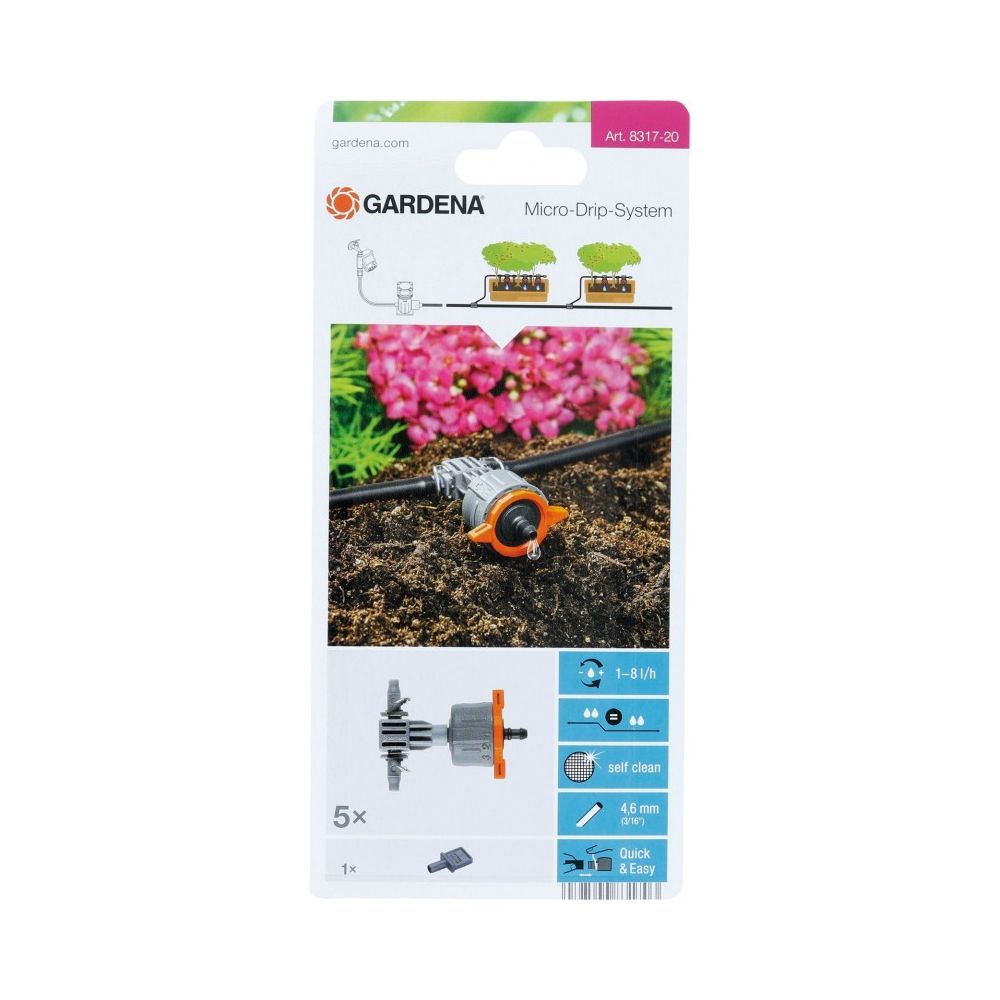 Gardena - Gardena Goutteur Micro-Drip-System Gris/Orange 35 x 20 x 19 cm 08317-20 - Consommables pour outillage motorisé
