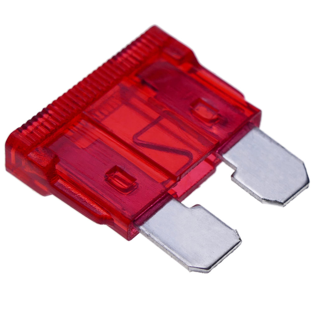 Bematik - Fusible de lame 10A rouge - Fils et câbles électriques