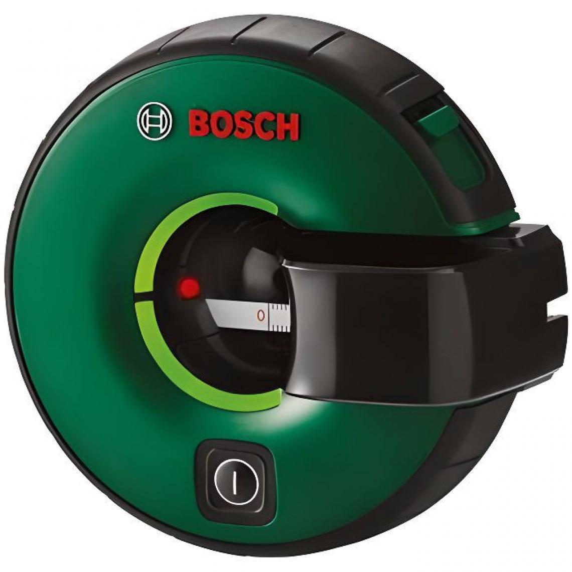 Bosch - Metre laser lignes Bosch - Atino Basic (metre ruban de 1,5 m, 1 gel pad, 1 pile 1,5 V LR6 (AA)) - Niveaux lasers