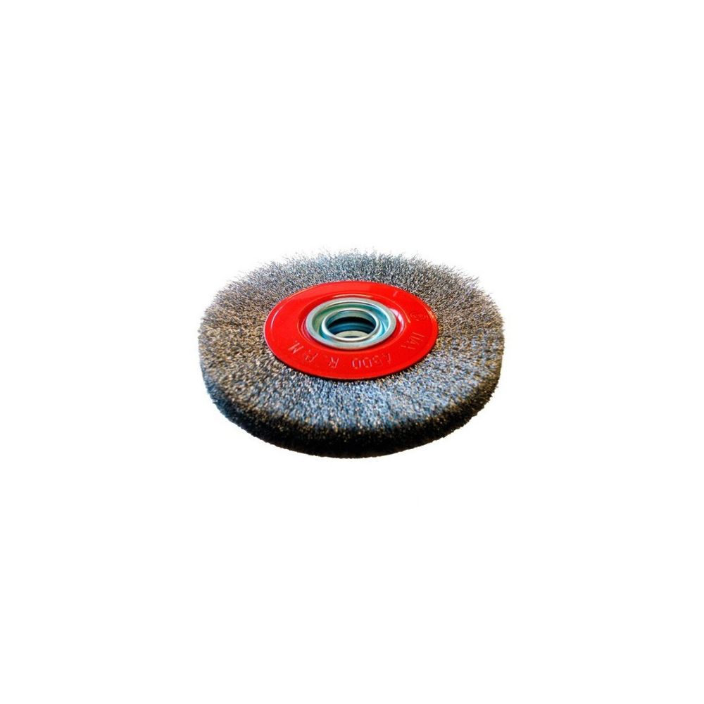 Sidamo - Brosse circulaire D.150 x 20 x 32 mm - Fils de 0,3 mm ondulés Inox - 10306019 - Sidamo - Abrasifs et brosses