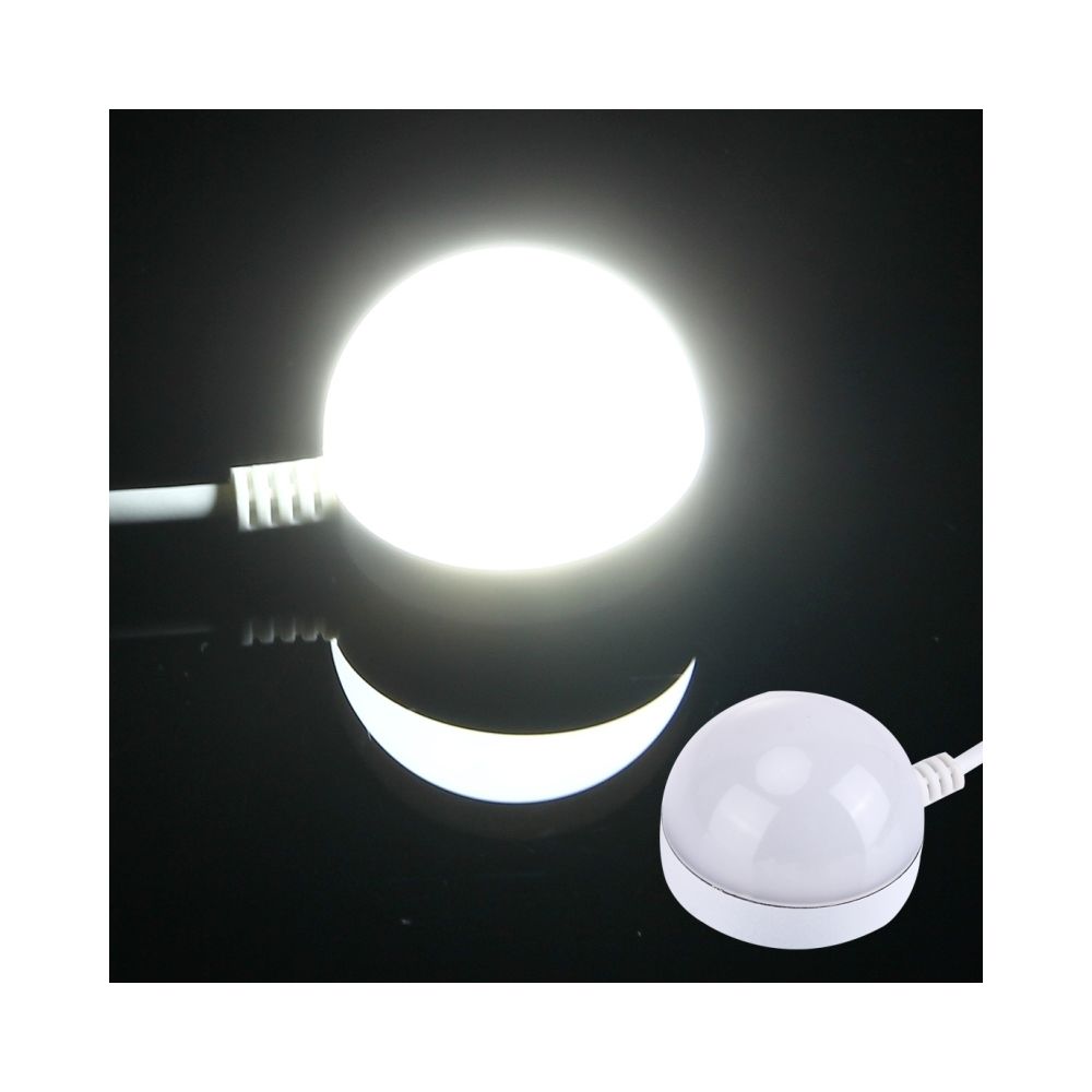 Wewoo - Ampoule 5V 2W 140-150Lumens 6LED USB LED avec magnétique lumière blanche - Ampoules LED