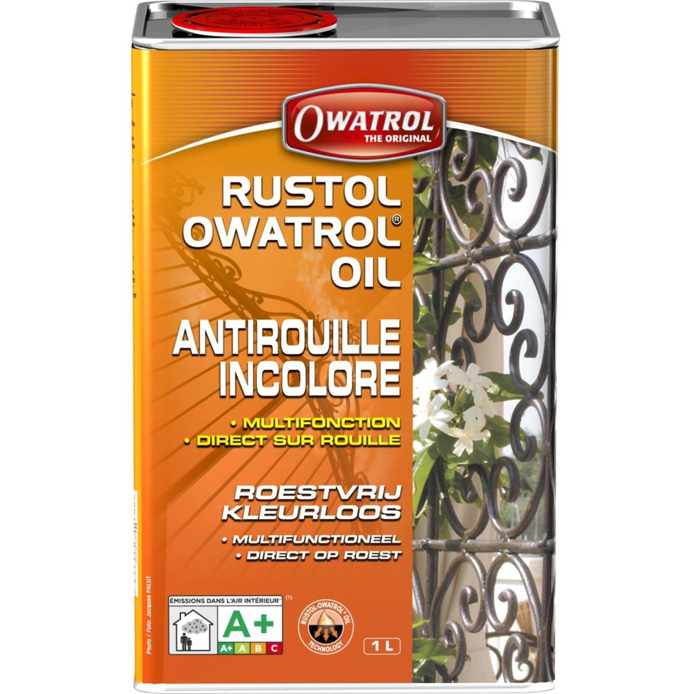 Durieu - Antirouille Rustol OWATROL - bidon 0.5L - 732 - Accessoires vissage, perçage