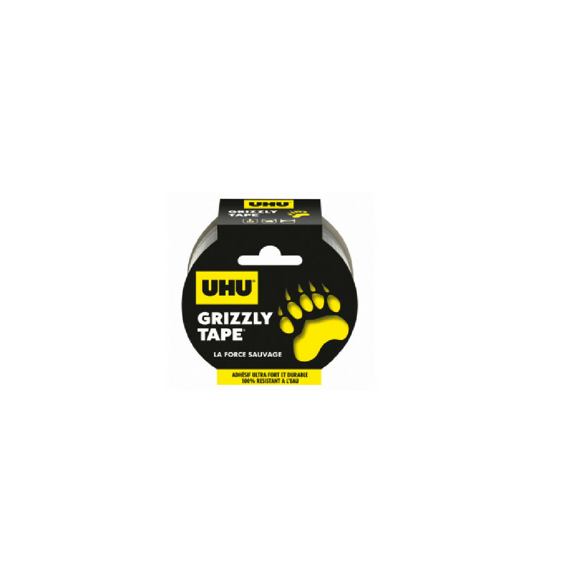 Uhu - Ruban de réparation UHU Grizzly Tape Gris - 10m - 35720 - Adhésif d'emballage
