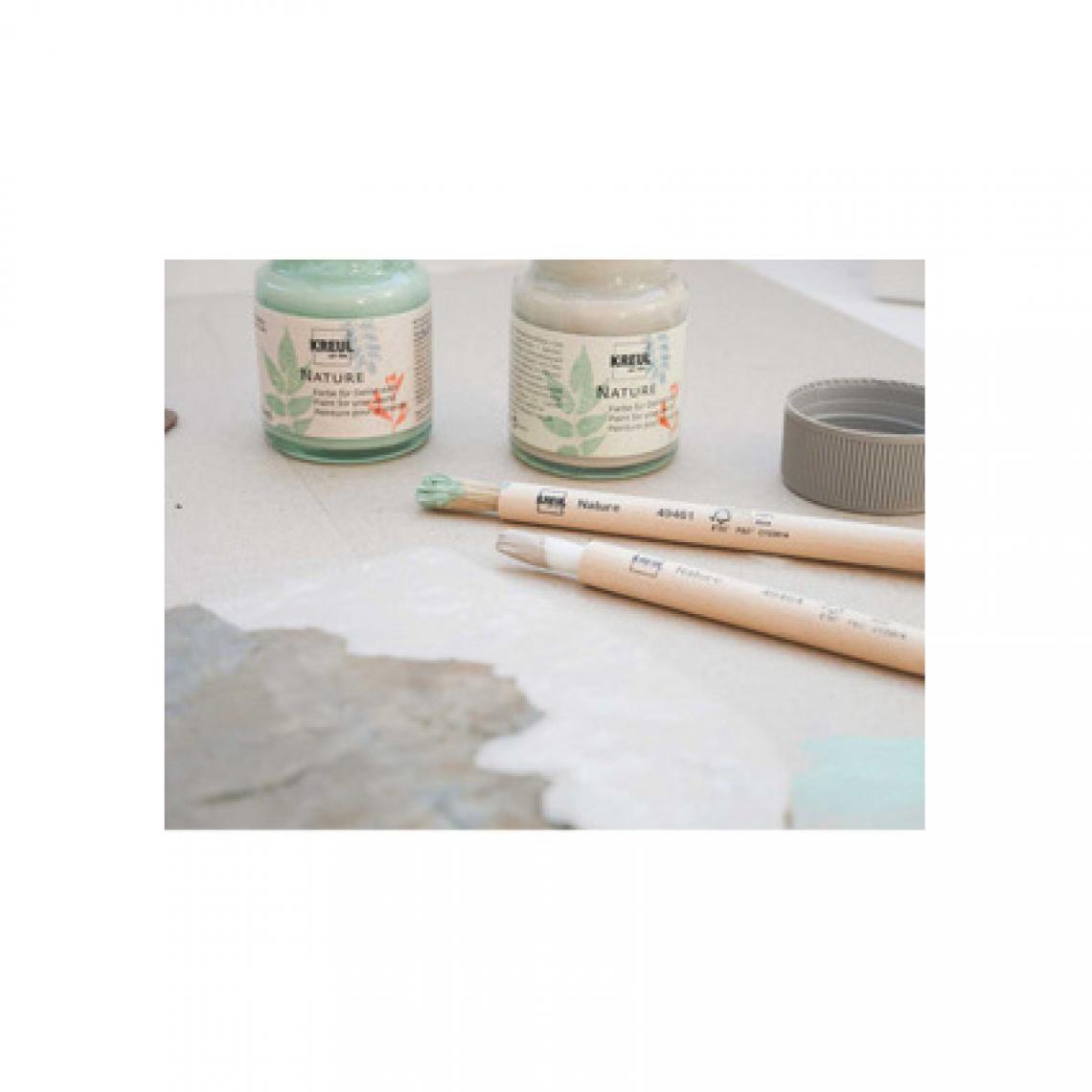 Kreul - KREUL Pinceau en soie naturelle, en bois de bouleau () - Outils et accessoires du peintre