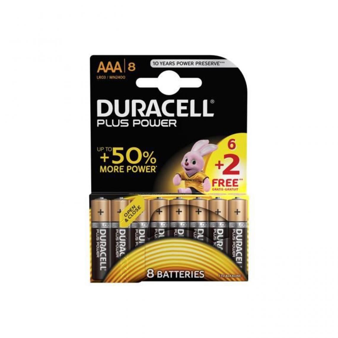 Duracell - Duracell Plus Power MN2400… - Piles standard