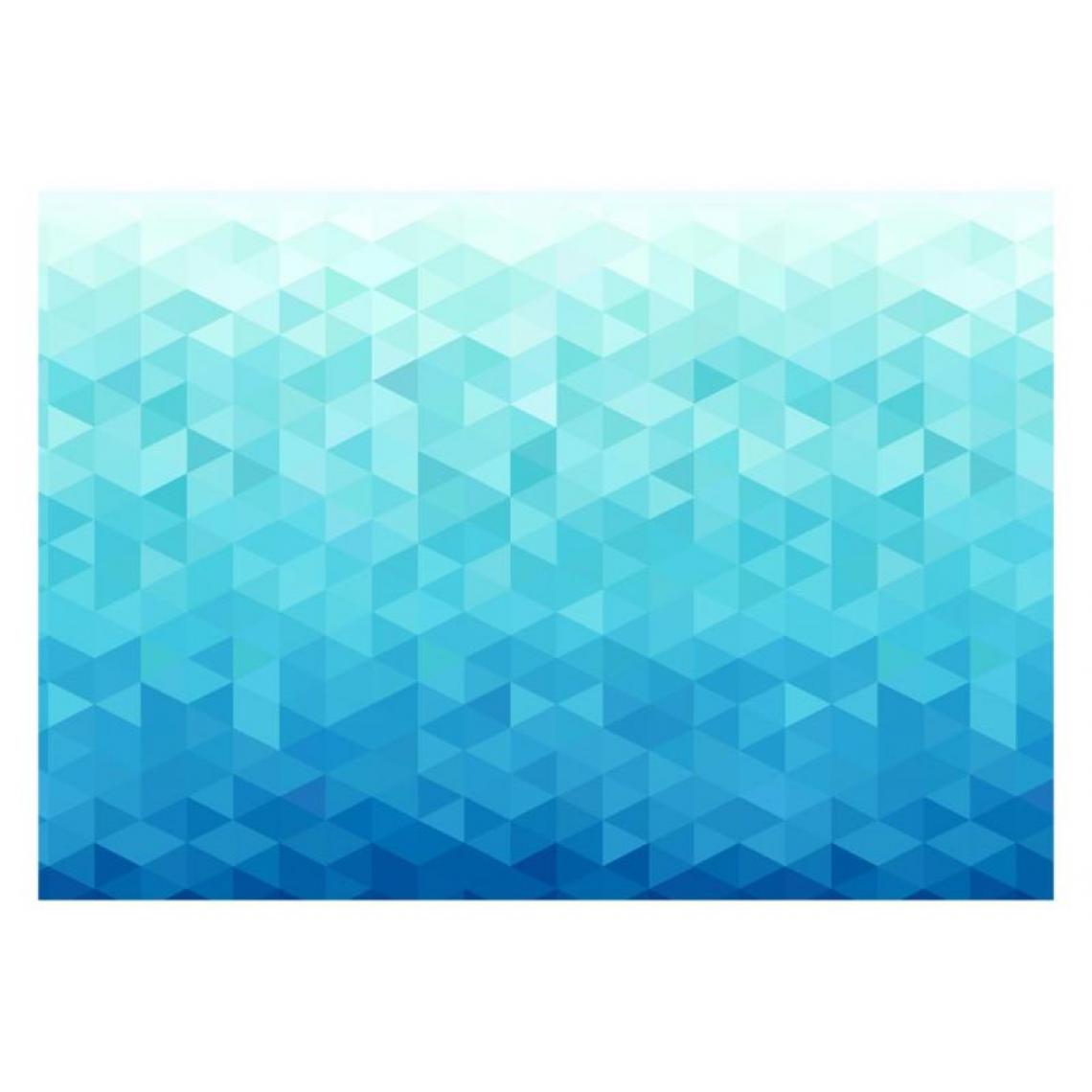 Artgeist - Papier peint - Pixel azur .Taille : 100x70 - Papier peint