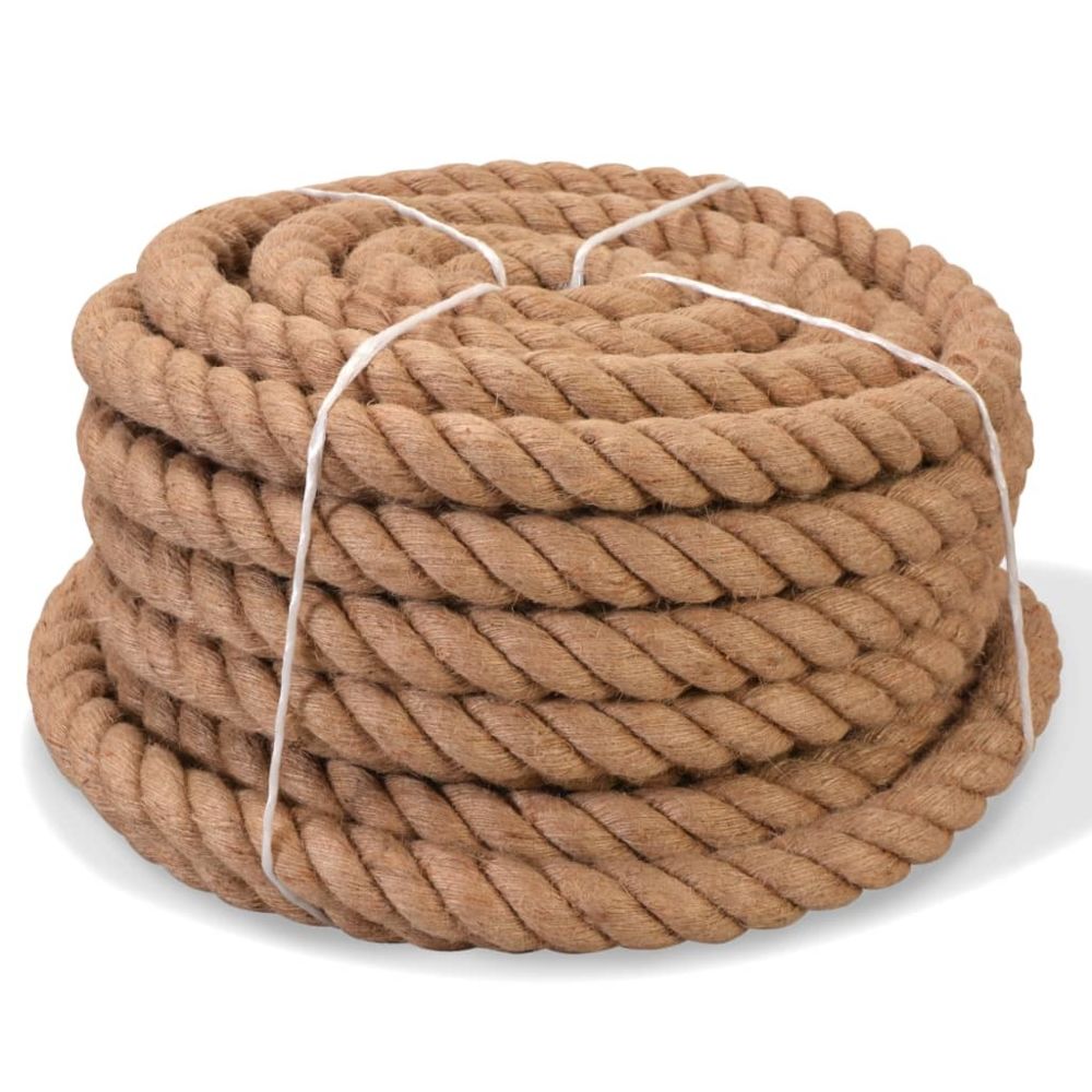 Vidaxl - Corde 100 % jute 14 mm 250 m - Accessoires de quincaillerie - Chaînes, câbles et cordes - Cordes et câbles de construction | - Corde et sangle