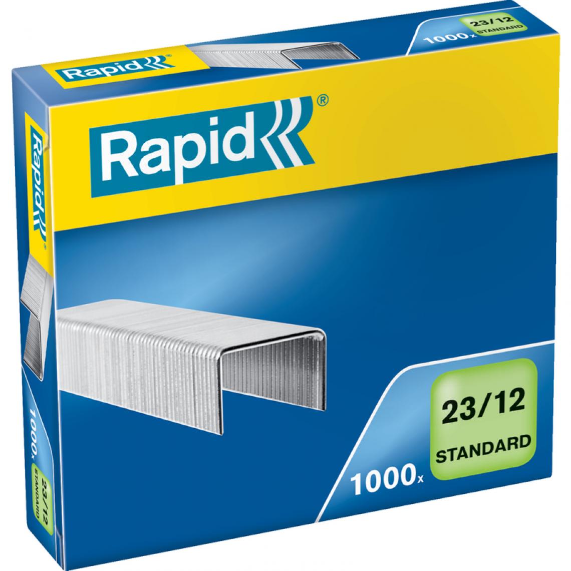 Rapid - Rapid Agrafes Standard 23/12, galvanisé () - Boulonnerie
