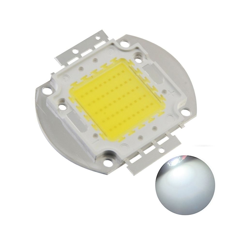 Wewoo - LED Perle Lampe blanche haute puissance de 50 W, Flux lumineux: 5500-6500lm - Ampoules LED
