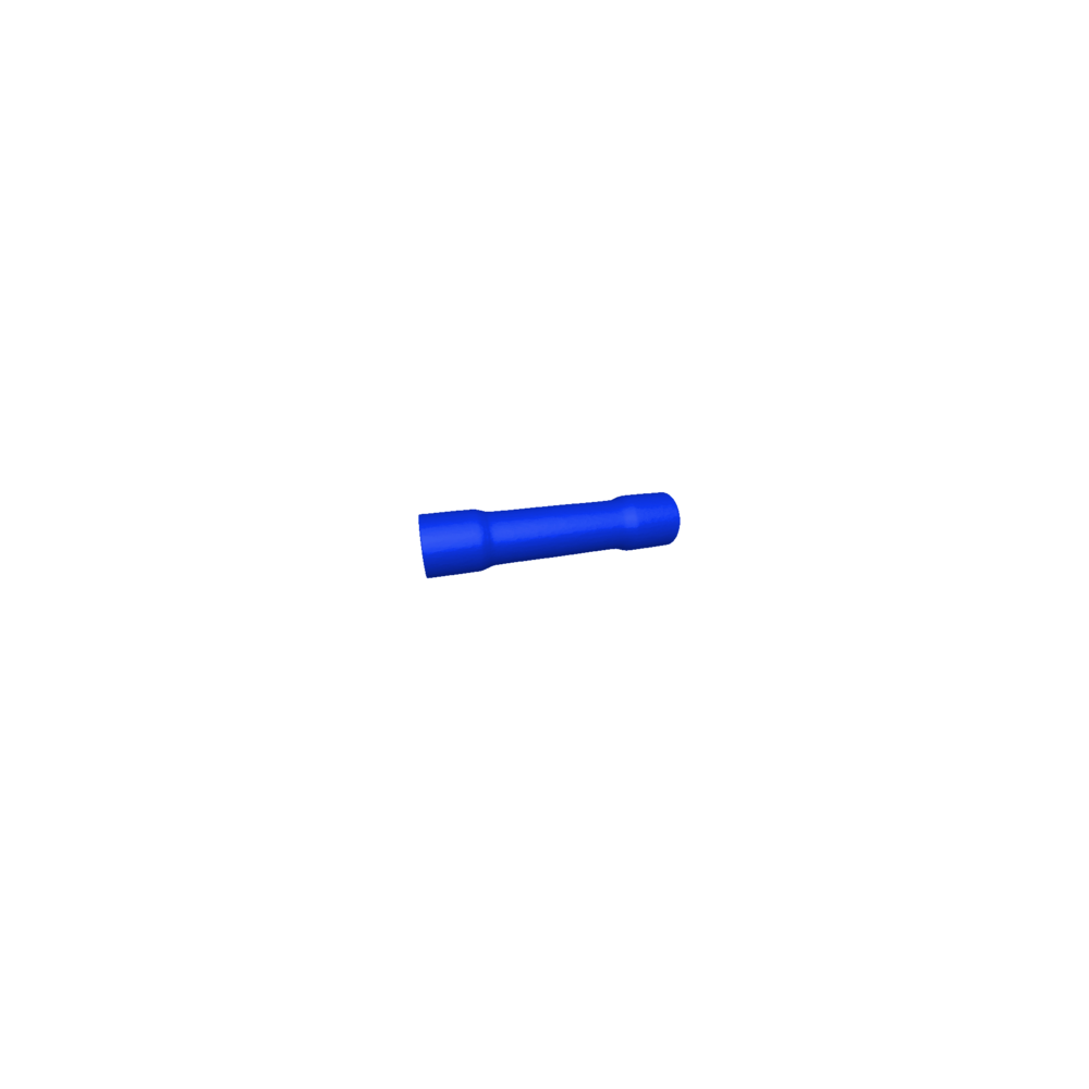 Bizline - manchon longueur 25 mm bleu - boite de 100 - Accessoires de câblage