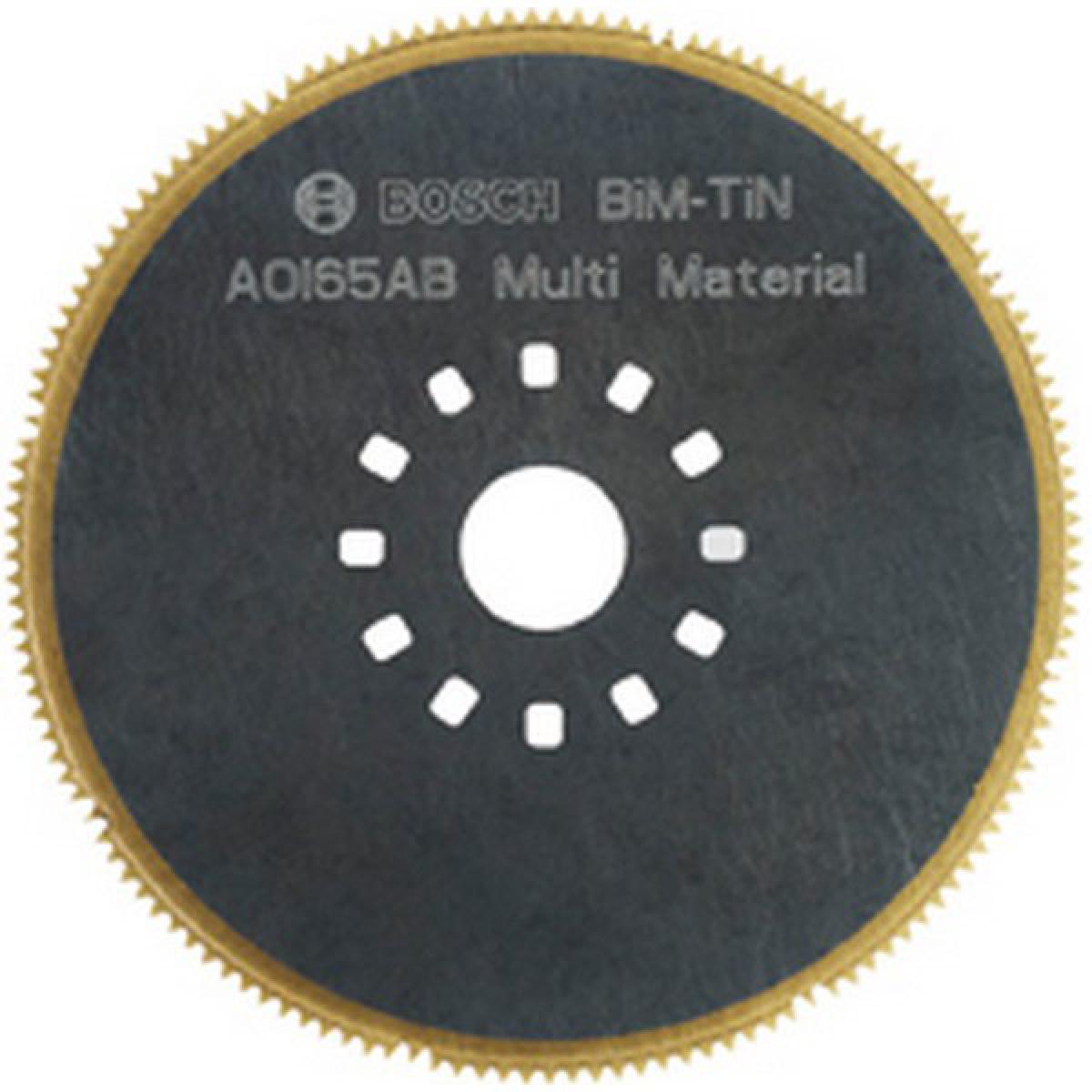 Bosch - Lame segments, Réf. Bosch : ACZ 85 EB, Qualité de lame de scie BiM-TiN, Ø 85 mm, Utilisation : Pour le placoplâtre, les plaques de fibres de ciment - Outils de coupe