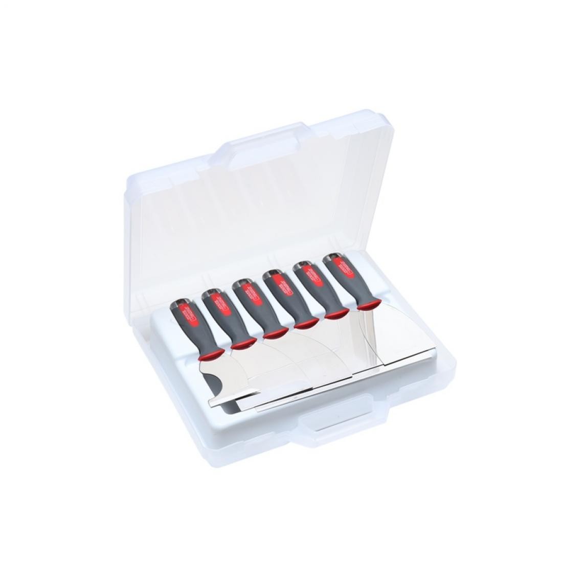 L'Outil Parfait - L'Outil Parfait - Valise 6 couteaux plaquiste Alu-Choc - 80117 - Lève-plaques